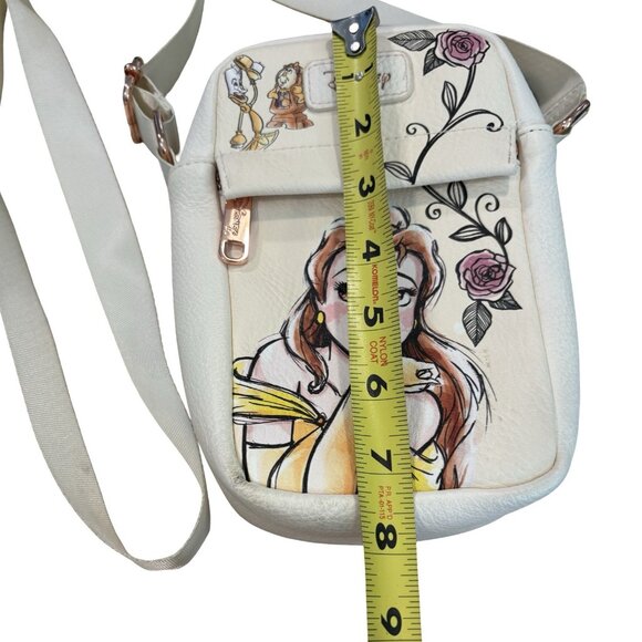 Disney PrincessBelle Buckle Down Handbag Used But Very Good Condition Read Cute - Picture 5 of 8